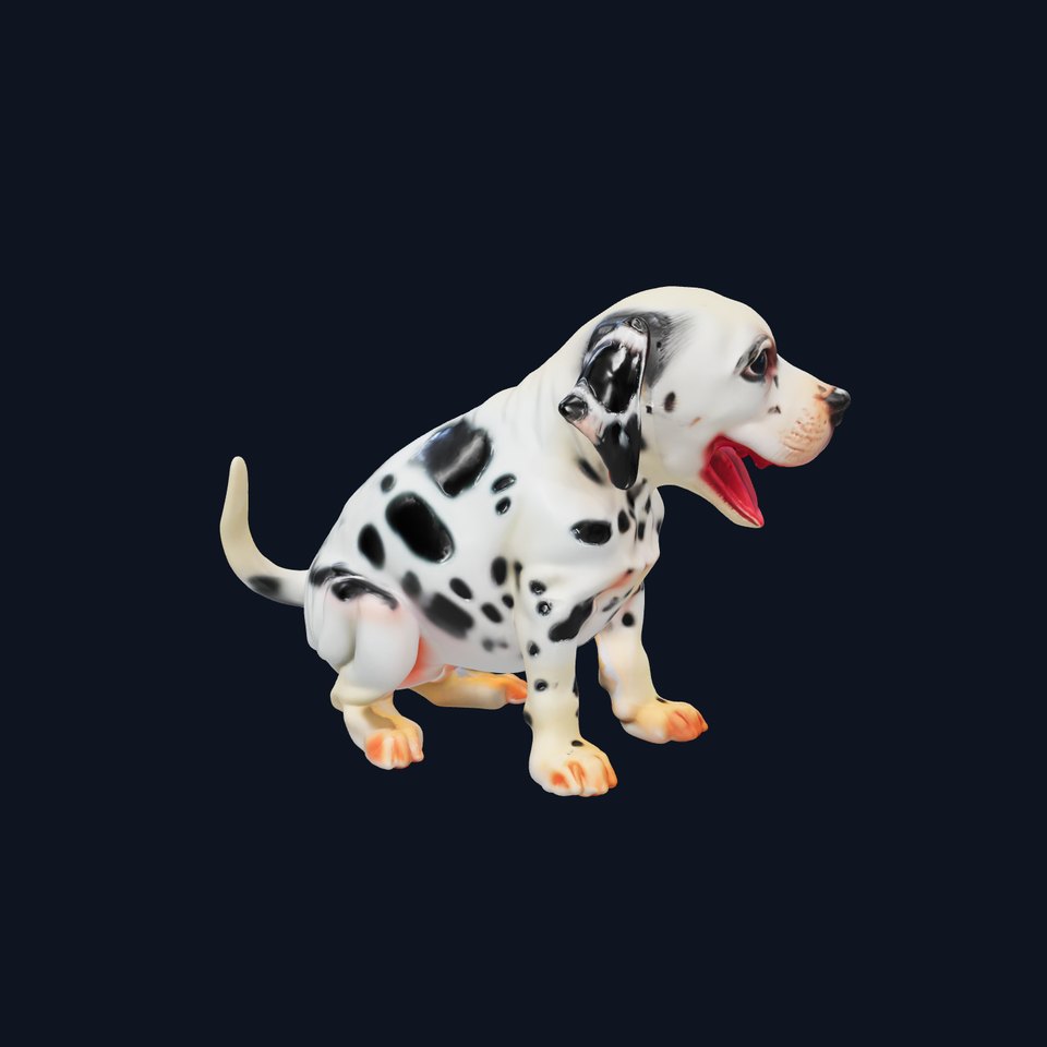 Playful Dalmatian Puppy model pack